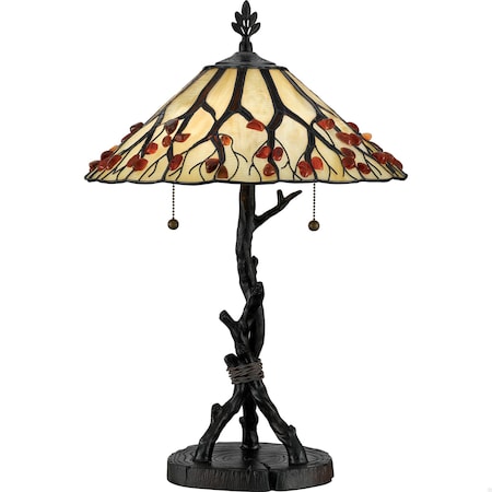Quoizel Whispering Wood Table Lamp AG711TVA